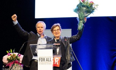 Mette Nord and Jan Willem Goudriaan elected 6 June 2019 EPSU Congress Dublin 950 px