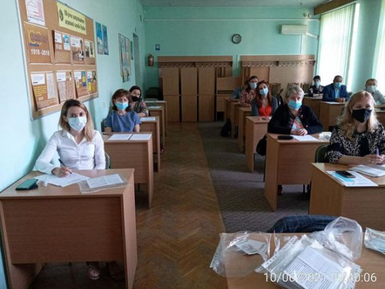 Слухачі заключного дня семінару